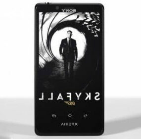 Sony Xperia T Phone 3d-modell