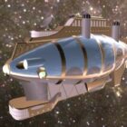 Sci-fi Space Ship