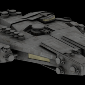 Raumschiff-Design 3D-Modell