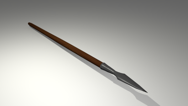 Old Spear Attack Weapon