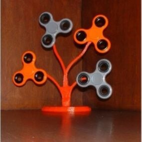 Modello 3d stampabile dell'albero spinner
