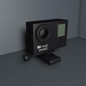 Model 3d Perangkat Kamera Olahraga