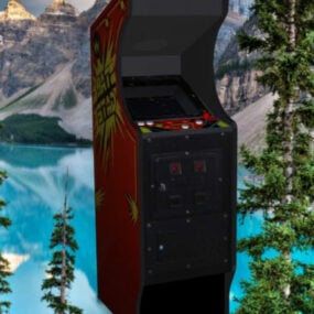 Star Gate Arcade Machine 3d-modell