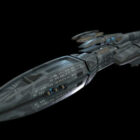 Spaceship Star Trek Andorian Cruiser