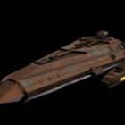 Spaceship Star Trek Bajoran Freighter