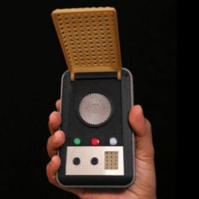 Printable Star Trek Communicator 3d model
