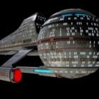 Star Trek Olympic Class Spaceship