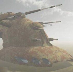 דגם 3D Tank Wars Star