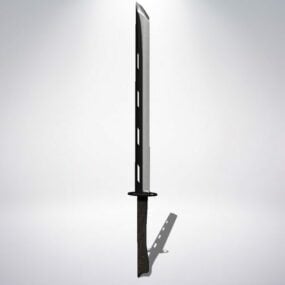 Weapon Steel Dark Blade Sword 3d model