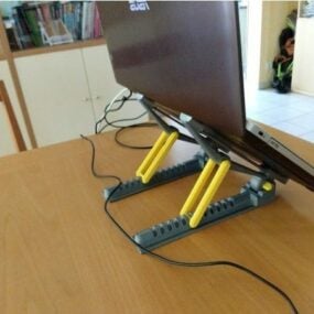 Printable Strong Light Laptop Stand 3d model