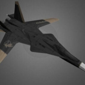 Avion de combat Su43 Ace modèle 3D