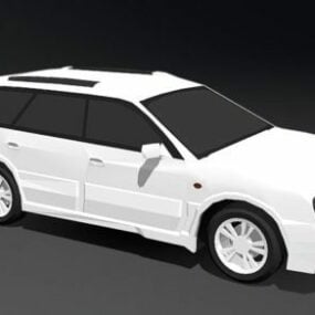 斯巴鲁兰卡斯特汽车3d模型