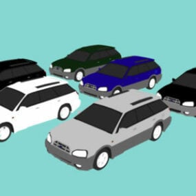 סובארו לנקסטר דגם 3D Car Pack