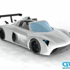 Sport Style Super Car Design 3d-modell