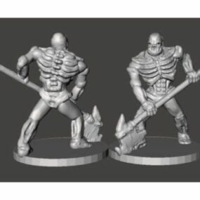 Orc Skelly Character Sculpt 3d-modell