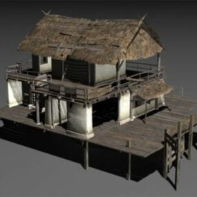 Old Swamp House 3d model