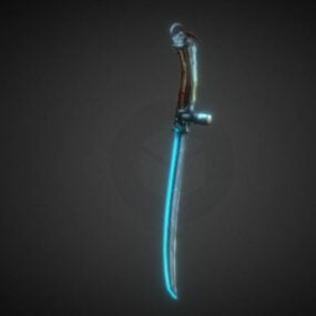 Apocalyptic Sword Weapon 3d model