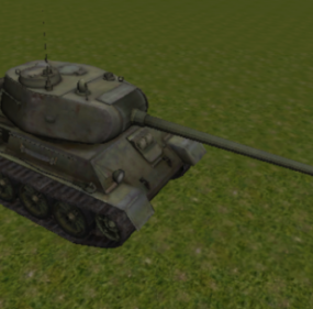 Kv2重型坦克3d模型