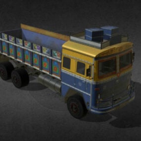 Tata Bus Vehicle 3d model