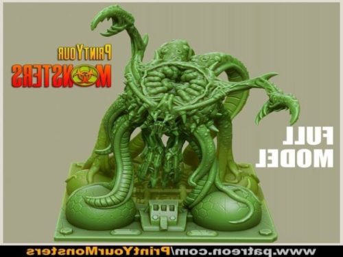 Tentacle Monster Character Sculpt