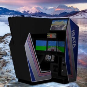 Tx1 Arcade Machine 3d модель