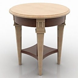 Vintage Table Bizzotto Design 3d model