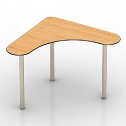 Office Table Chip Furniture 3d model