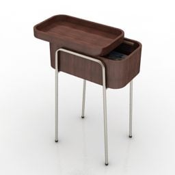 Modern Table Coulis Design 3d model