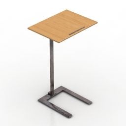 Model 3d Reka bentuk Pengapit Meja Tinggi