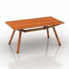 Drewniany stół Dominujący