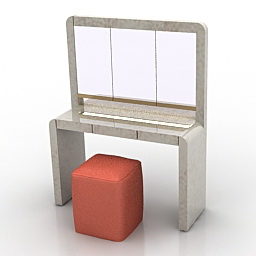 Mesa Dreamland Furniture modelo 3d