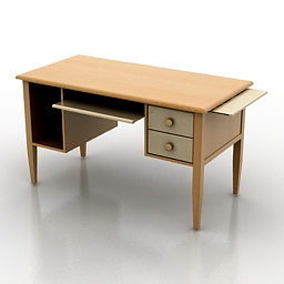 Working Table Halley Design 3d model