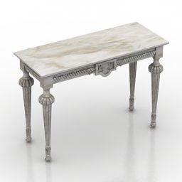 Furniture Table Moda Design 3d model