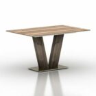 Wooden Table Pranzo Furniture