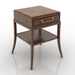Wood Table Vanguard Design 3d model