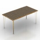Conference Table Wishbone Design
