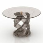 Furniture Glass Table Tonelli Design