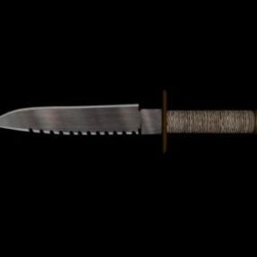 Tactical Knife Weapon 3d model