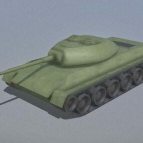 نموذج دبابة عسكرية عسكرية ثلاثية الأبعاد