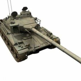 Fransk Tank Amx 30 3d model