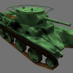 二战斯洛伐克轻型坦克2d模型