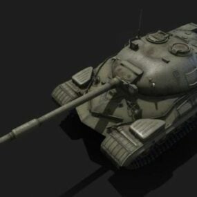 मिलिट्री टैंक T10m 3डी मॉडल