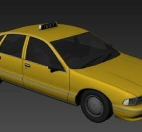 Newyork Taxi Car 3d model
