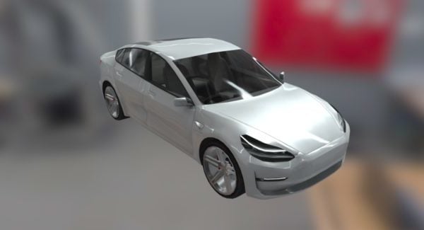 टेस्ला मॉडल 3 कार