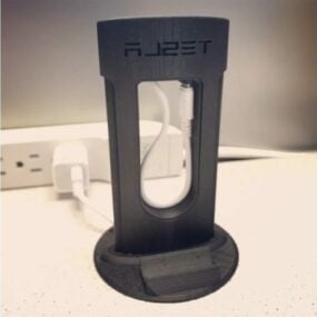 Afdrukbaar 3D-model van Tesla-telefoonoplader