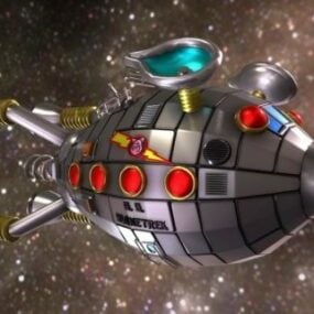 نموذج سفينة الفضاء سوينتريك ثلاثية الأبعاد