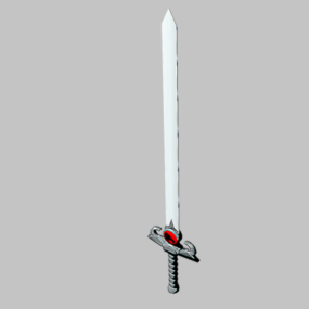 Mô hình vũ khí thanh kiếm Omens 3d