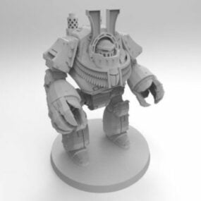 Dreadnought Wings Game Character 3d-modell