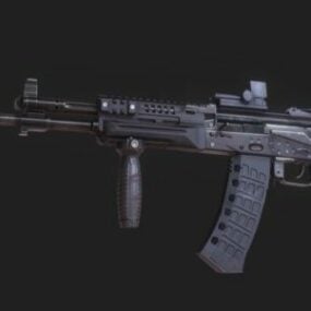 Weapon Ak12 Gun דגם תלת מימד