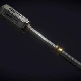 Tower Mace Weapon 3d model